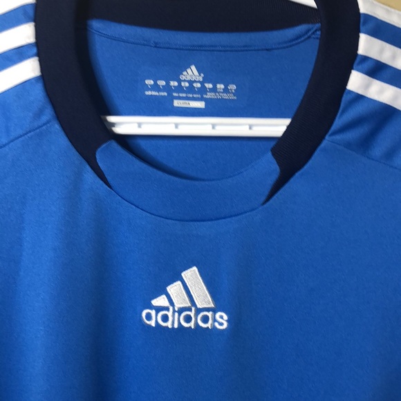 Adidas basketball long sleeve striped shirt - Picture 2 of 6